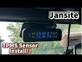 How To Install A TPMS Sensor On Any Car Jansite TPMS Sensor Kit