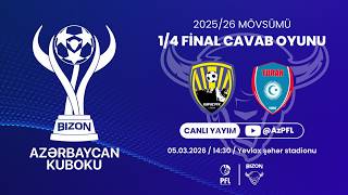 Download lagu Bizon Azərbaycan Kuboku 2025/2026 1/4 final mərhələsi cavab oyunu “Kəpəz” – “Turan Tovuz” mp3