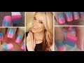 How To ONE Step Ombre Nails!!! 