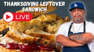 Thanksgiving Leftover Sandwich