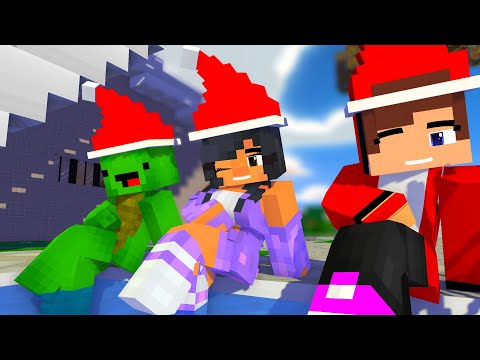 SUPER IDOL FIRST MEET YAY ARIGATO APHMAU MIKEY VS JJ CHRISTMAS - MINECRAFT ANIMATION #shorts