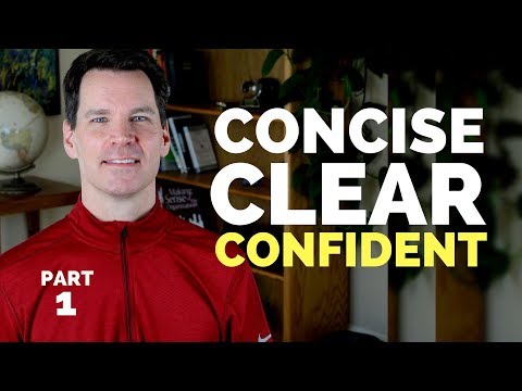 Effective Communication Skills Training Concise Clear Confident Part 1 of 7 Long windedness