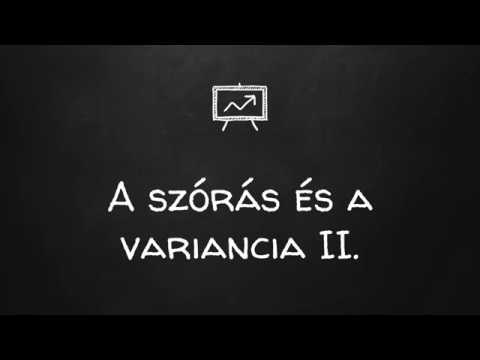 4. Szórás vagy az eltérések abszolút értékeinek átlaga