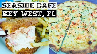 #1 TripAdvisor Restaurant in KEY WEST - TESTED - Seaside Cafe at the Mansion | Best Lobster Pizza 🖤