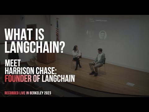 Meet Harrison Chase, Founder - LangChain & Edith Yeung, General Partner  Race Capital, Berkeley 2023