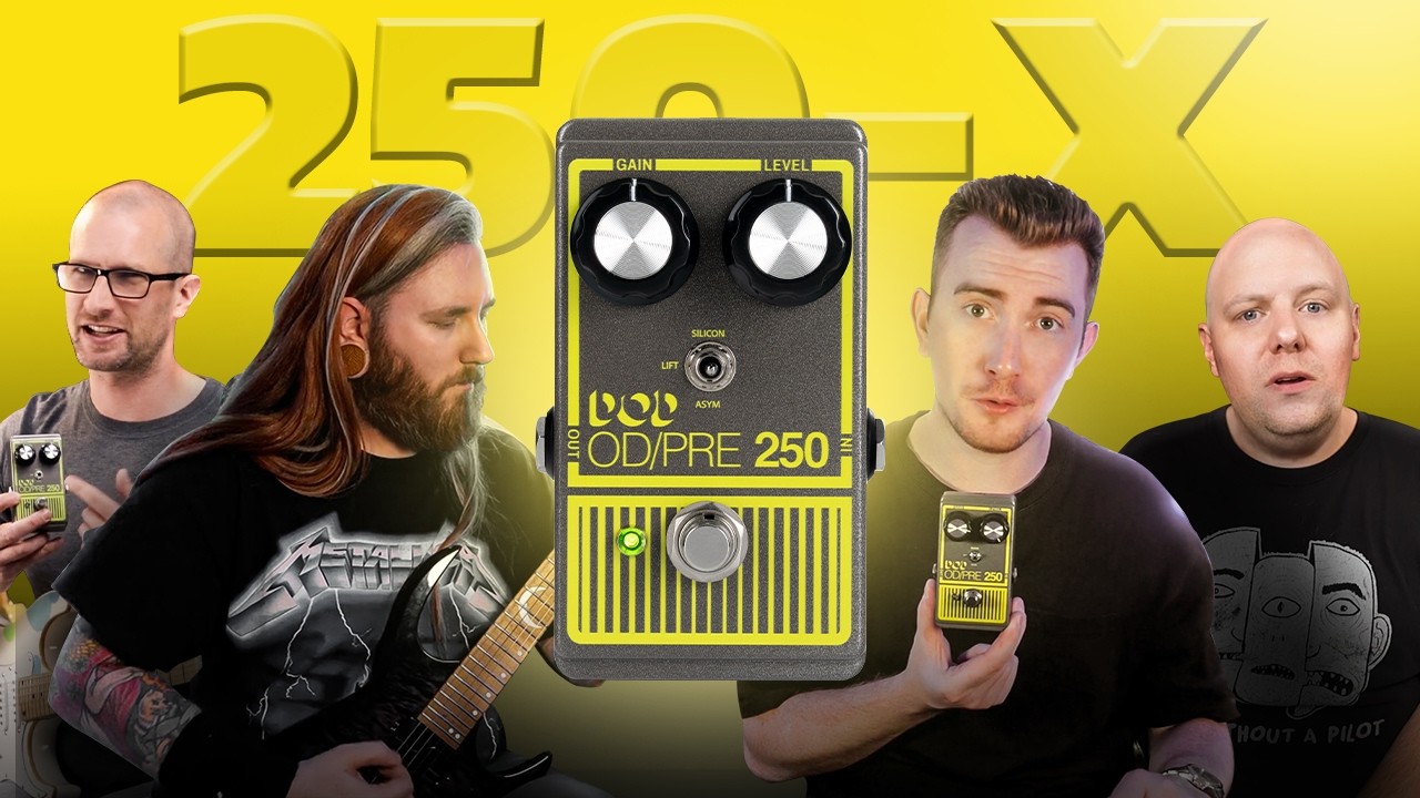 4 Players - 1 Pedal: Testing the DOD 250-X - YouTube