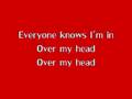 The Fray - Over my Head Lyrics