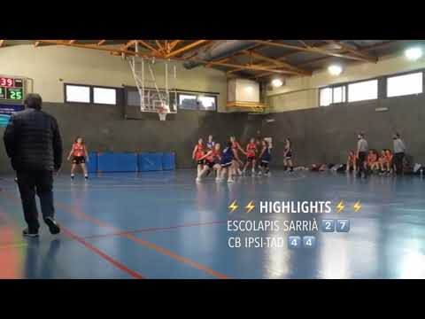 ESCOLAPIS SARRIÀ - CB IPSI-TAD (27-44)
