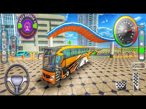 Unlocked New Luxury Bus in Bus Driving Simulator! 🚌 | Realistic Gameplay Ultimate Driving Experience