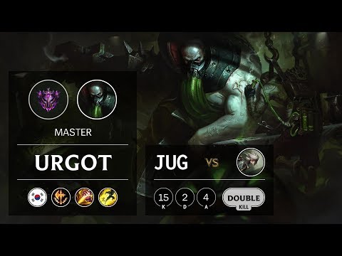 Urgot Jungle vs Camille - KR Master Patch 9.9