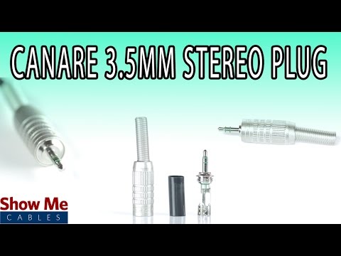 3.5mm Canare Stereo Connector - DIY Project to Repair Your Audio Cable #431