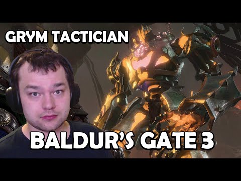 Grym boss fight on Tactician in Baldur's Gate 3 Half Orc Paladin