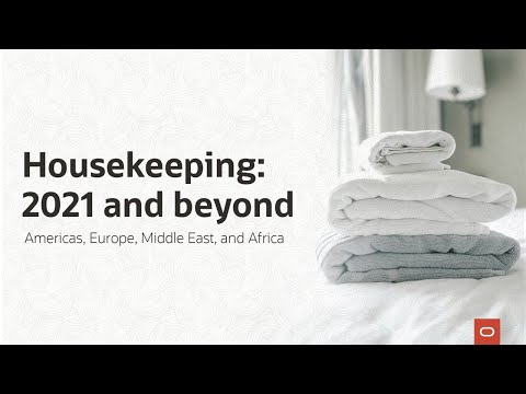 Housekeeping: 2021 and beyond