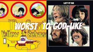 The Worst To Best Beatles Albums