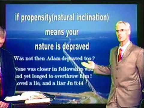 Johnny Robertson Debates Baptist, Dan Parker, on Born in Sin 2008  Pt 4