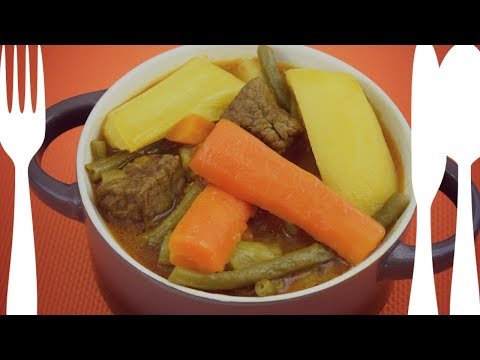 Ragout de boeuf aux légumes - simple et délicieux.