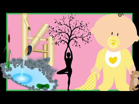 Relaksujący szum wody z bambusa. Twoje dziecko zaśnie w 3 minuty - relaksujący dźwięk wody  DR JENNY