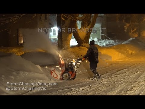 И в САЩ имат проблеми със снега 