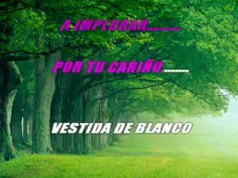 Vestida de blanco (KARAOKE).avi
