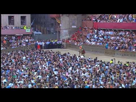 La Prova generale vinta dalla Selva - Palio 16 agosto 2017