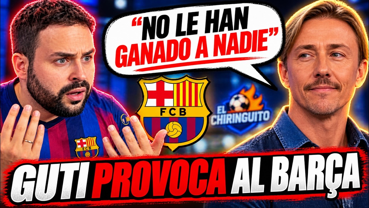 😡 ¡PERO QUÉ DICE GUTI! ¿El Barça NO puede golear al Madrid?
