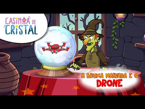 A Bruxa Malvada e o Drone - #musicainfantil  #vídeoinfantil  #desenhoinfantil #bruxa #bruxamalvada