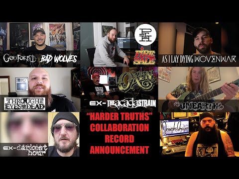 Joseph Izayea's "Harder Truths" (FT. MEMBERS OF BAD WOLVES, AS I LAY DYING, UNEARTH, TTEoTD & MORE)
