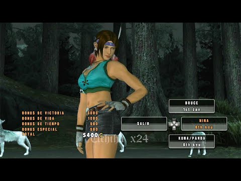 L7 35_7 Julia Chan Ryona vs Raven - Tekken 5 Dark Resurrection PS3 HD 2022 ( Uchiha x24 )
