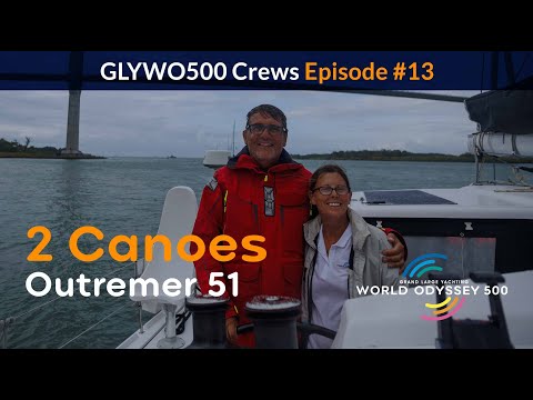 2 Canoes (Outremer 51) GLYWO 500 Crews (English Subtitles)
