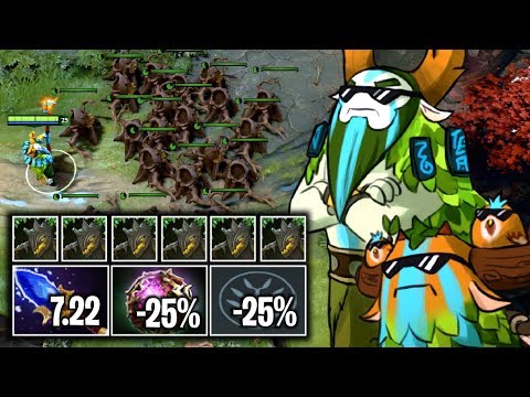 RAT DOTO BEST DOTO..!! Scepter + Octarine -50% CD Nature Prophet by Rappy 7.22c | Dota 2