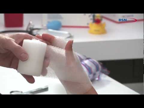 Plastic delta dry water resistant cast padding