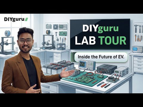 DIYguru E-Mobility hardware lab tour