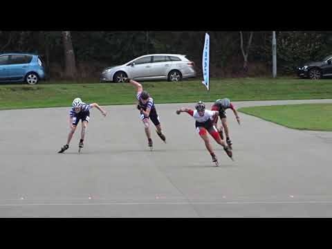One lap 1/2 final jun b men - Daikin NK Inlineskaten 2020