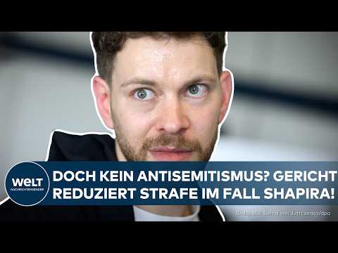 Video Thumbnail: BERLIN: Neues Urteil im Fall Shapira! Gericht senkt Strafe und verneint Antisemitismus!