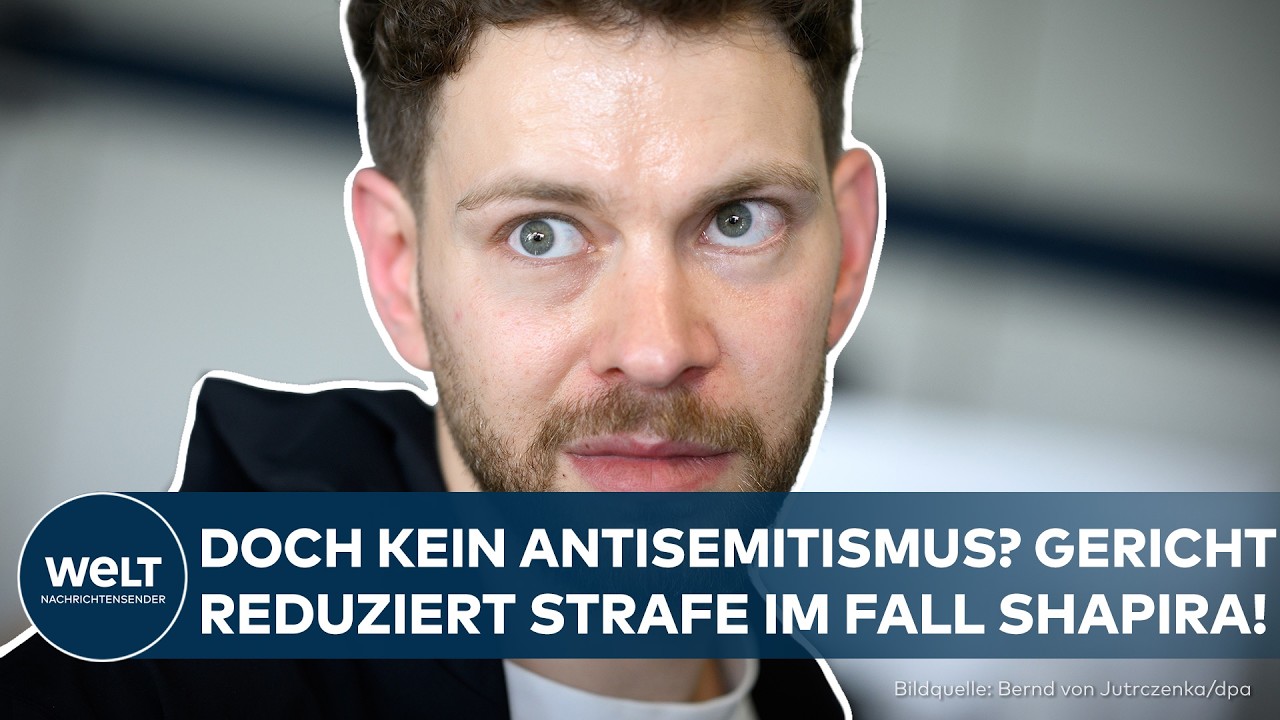 BERLIN: Neues Urteil im Fall Shapira! Gericht senkt Strafe und verneint Antisemitismus!