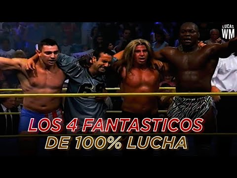 El día que triunfaron los 4 fantásticos de 100% Lucha
