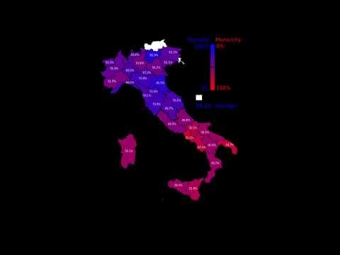 2nd June 1946: Italians vote to turn their country into a republic