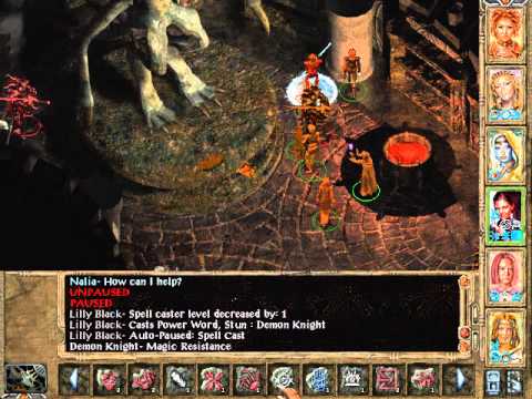 Let's Play Baldur's Gate 2 440 Demon Knights of Demogorgon