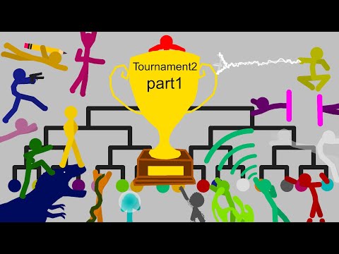 Stickman Tournament2 part1 || sticknodes