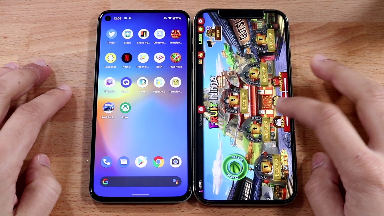 iPhone 12 Pro Vs Google Pixel 5 Speed Comparison