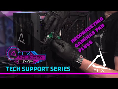 CLX How To: Reconnecting Your Gamdias Gaming PC Fan Plugs