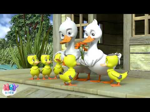 Pesme za decu - Pet malih pataka