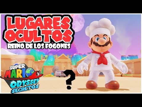 Secretos y Trucos Super Mario Odyssey #32 - Zonas secretas del Reino de los Fogones