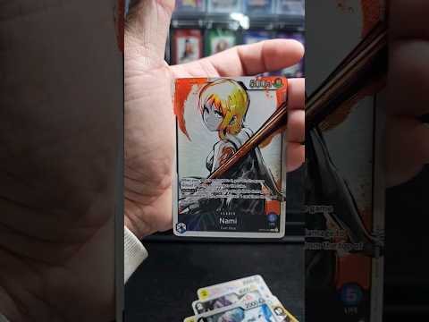 Nami alt art leader from OP03 Pillars of strength #onepiece #anime #manga #viral #tcg #opening
