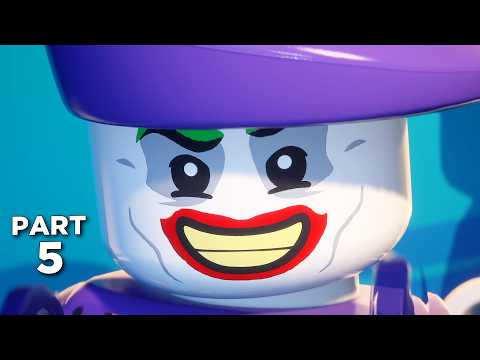 LEGO BATMAN Legacy of the Dark Knight Walkthrough Gameplay Part 5 - THE JOKER (FULL GAME)