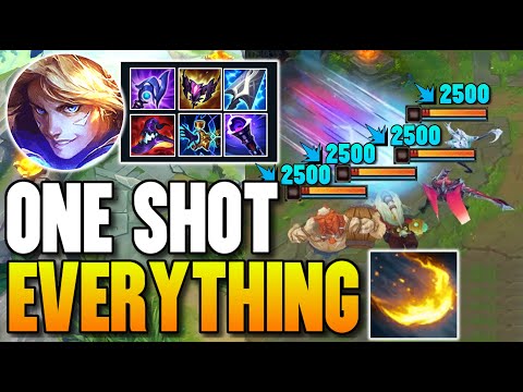 WHEN FULL AP EZREAL DROPS 30 KILLS (2500 DAMAGE ONE SHOTS)