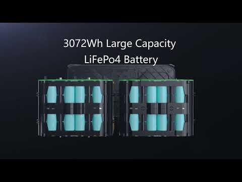 Зарядная станция Bluetti AC300 3000W + battery module B300 3072Wh