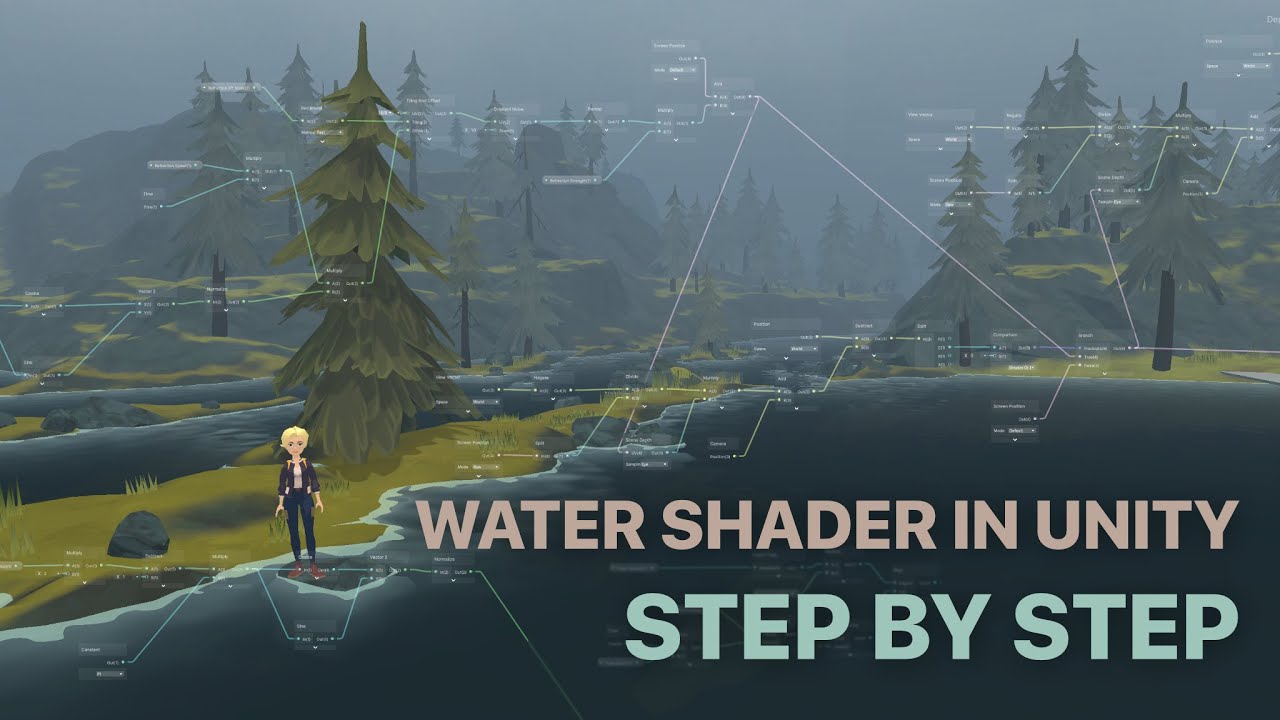 Water shader in unity step by step