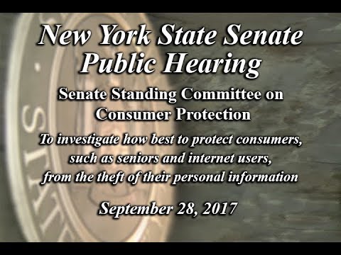 NY State Senate Standing Committee on Consumer Protection