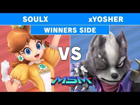 MSM 209 - SoulX (Daisy) Vs XYosher (Wolf) Winners Pools - Smash Ultimate